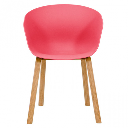 Пластиковый стул Красный