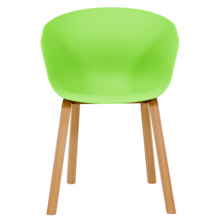 Пластиковый стул Зеленый